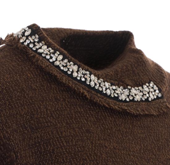 26FW 리우조 스웨터 WF6383MA27S 09Z08 BROWN - LIU JO