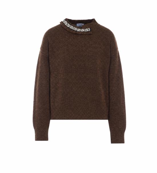 26FW 리우조 스웨터 WF6383MA27S 09Z08 BROWN
