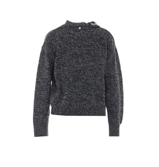 26FW 리우조 스웨터 WF6383MA27S L9288 GREY - LIU JO