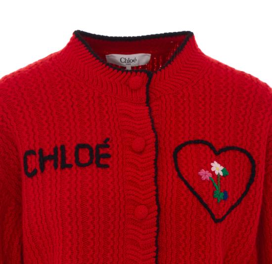 26FW 끌로에 가디건 CH26WMC12710 632 RED - CHLOE