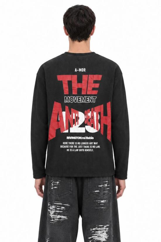 26FW 리빙톤 르아 레비스 123 긴팔 티셔츠 ATDT LS08 MECH - RIVINGTON ROI REBIS 123
