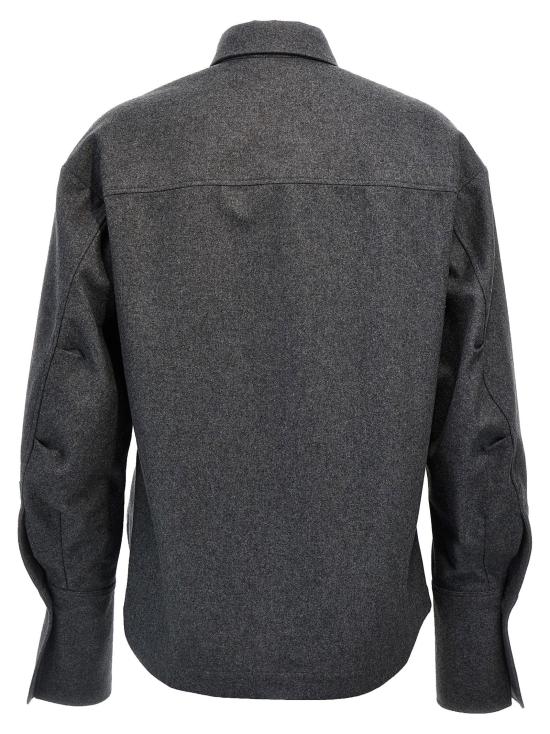  디 아티코 셔츠 LD248WCH14W055084 CHARCOAL - THE ATTICO