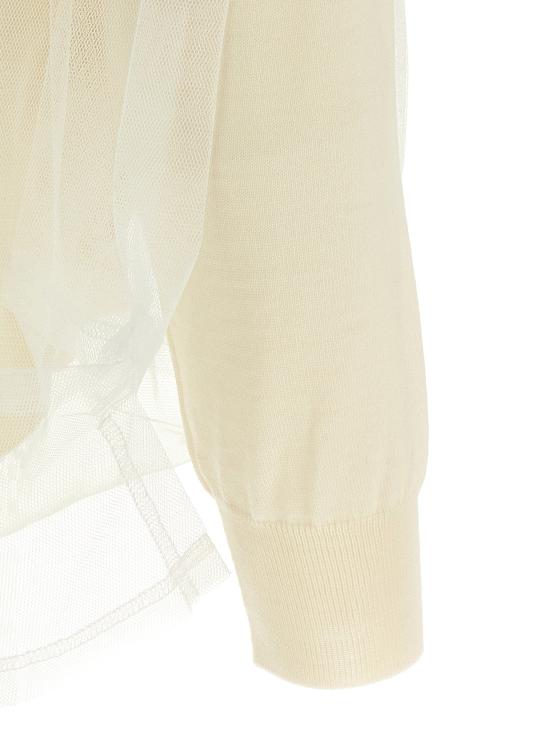  꼼데가르송 가디건 LDGOB0181 IVORY - COMME DES GARCONS