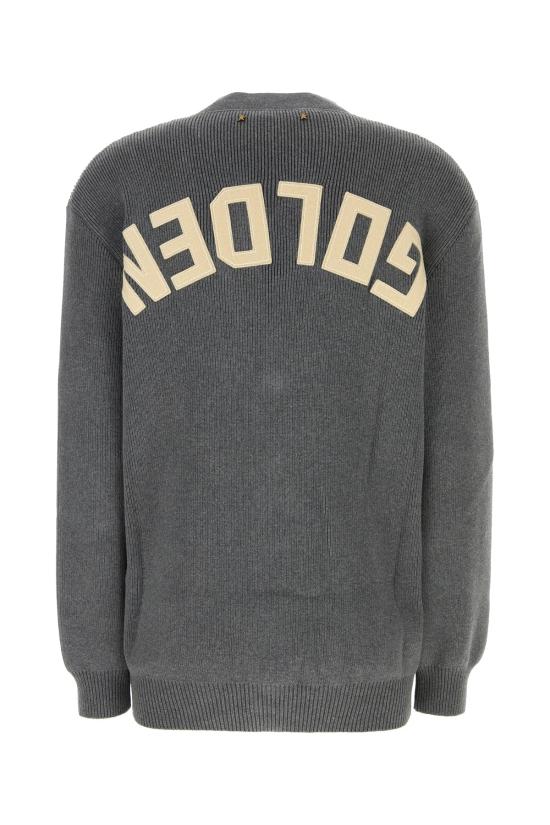 26FW 골든구스 코튼 버튼 가디건 GWP00950P000662 60304 GRAY - GOLDEN GOOSE