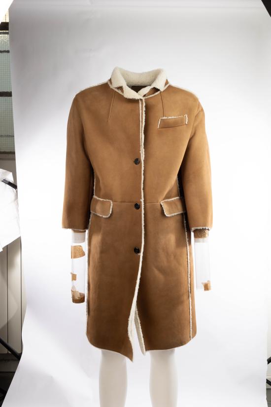 26FW 프라다 자켓 56A2591ZXR F0BH2 CAMMELLO NATURALE