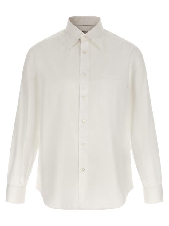 26FW 브루넬로 쿠치넬리 긴팔 셔츠 MBUC40621C159 White