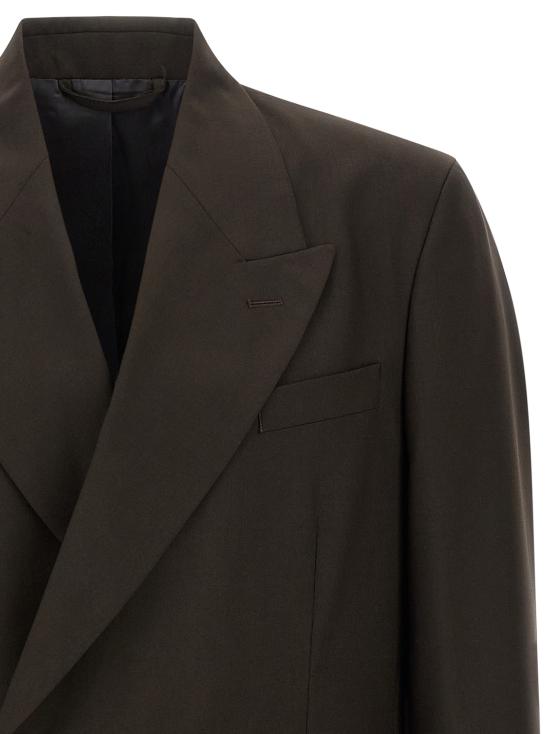 26FW 엠에프펜 수트 자켓 M326018DARKBROWNDRYWOOL - MFPEN