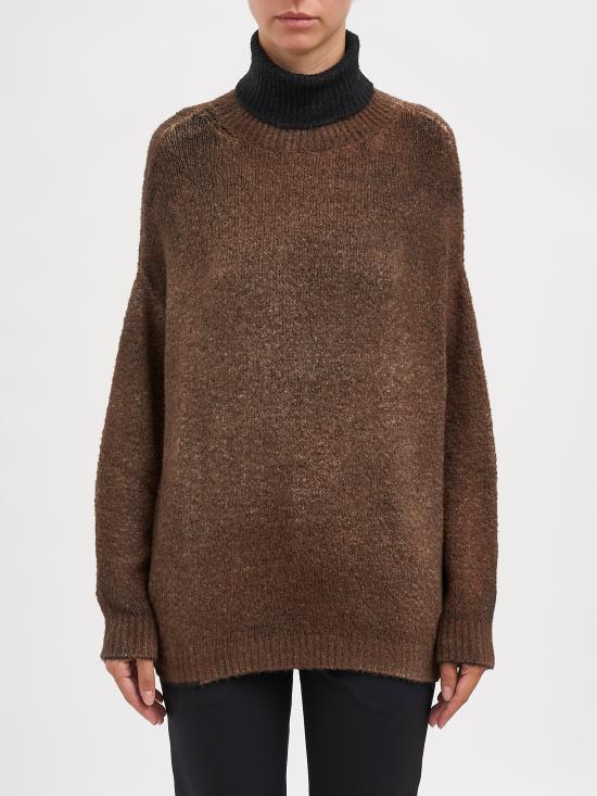 26FW 아방도이 스웨터 R226WD1646BOTVHV01194 Brown