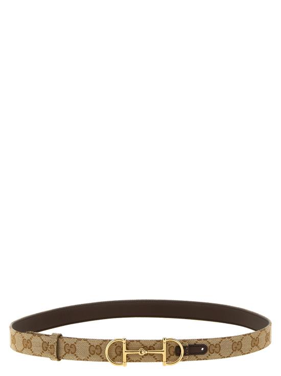 26FW 구찌 홀스빗 버클 리버시블 벨트 A001V4FAF7J9651 Multicolor
