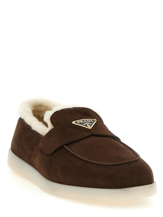 26FW 프라다 로퍼 1D222NFZB253ZKPF0003 Brown - PRADA