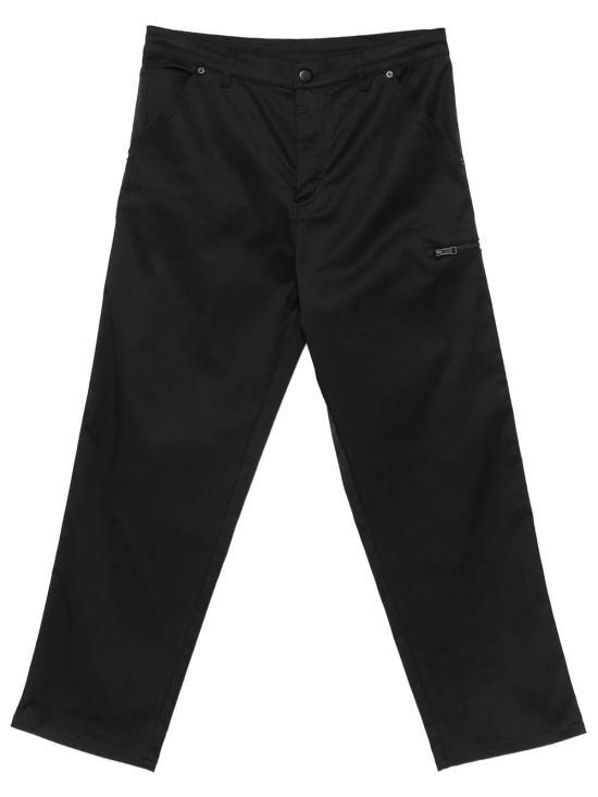 26FW 몽클레어 스트레이트 팬츠 L20912A00030 598R1 999 BLACK