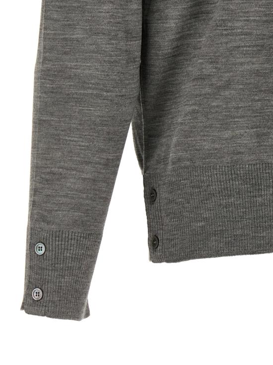  톰브라운 스웨터 LDMKA002AY1014058 GREY - THOM BROWNE