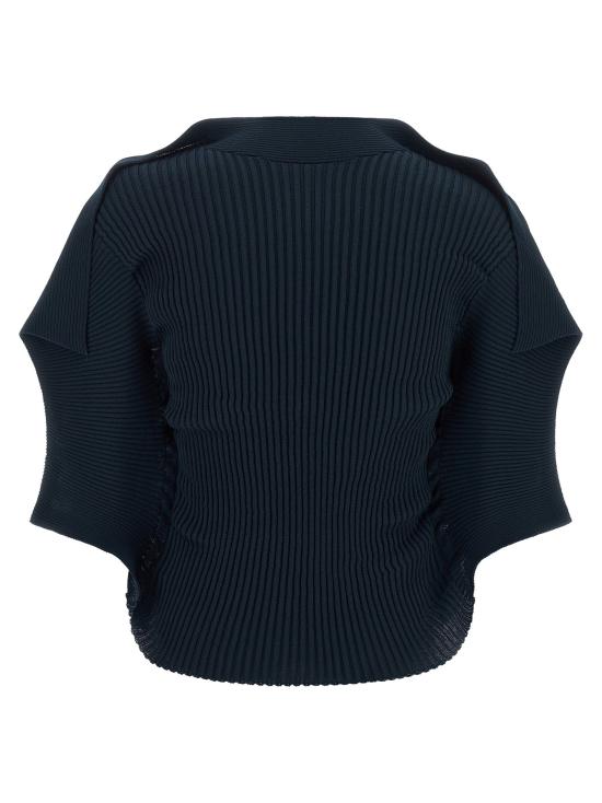  이세이 미야케 스웨터 LDIM68KN29475 DARK BLUE - ISSEY MIYAKE