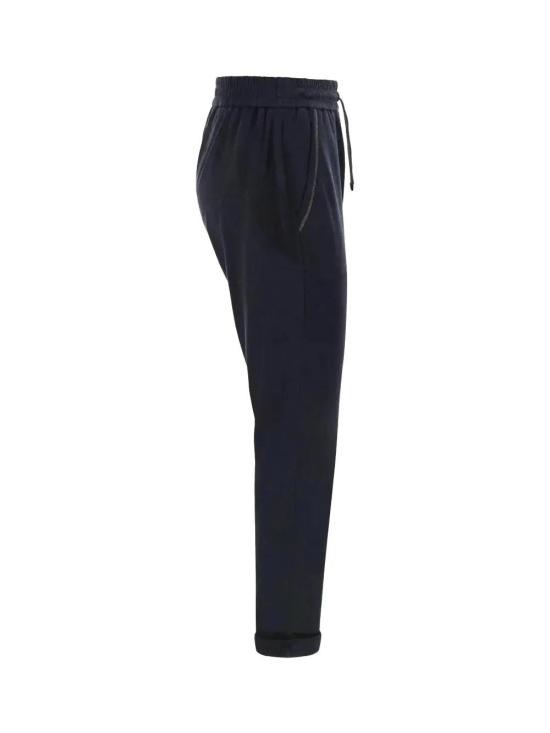  브루넬로 쿠치넬리 트레이닝/조거 팬츠 01a09f8a 0356 7e96 acce 6d68c9bbbc30 NAVY - BRUNELLO CUCINELLI