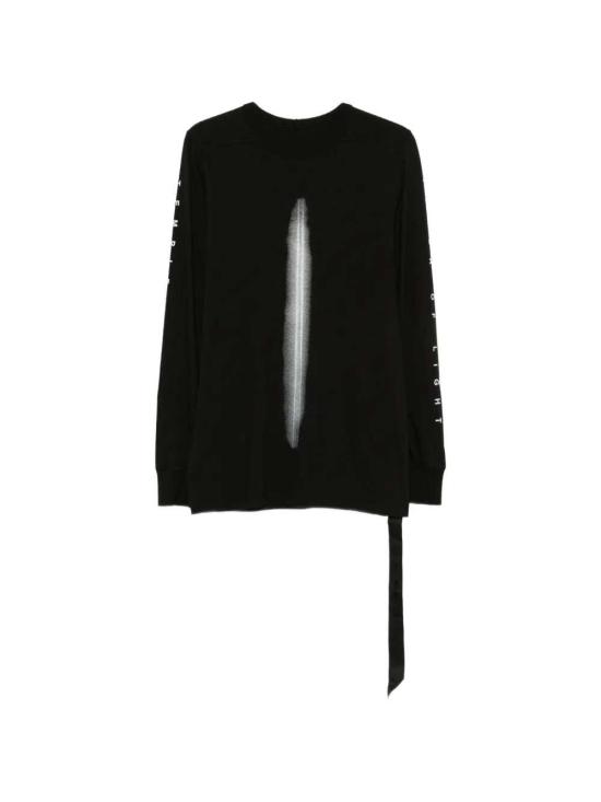 26FW 다크쉐도우 긴팔 티셔츠 DU02F6265RNEP8 0911 BLACK MILK