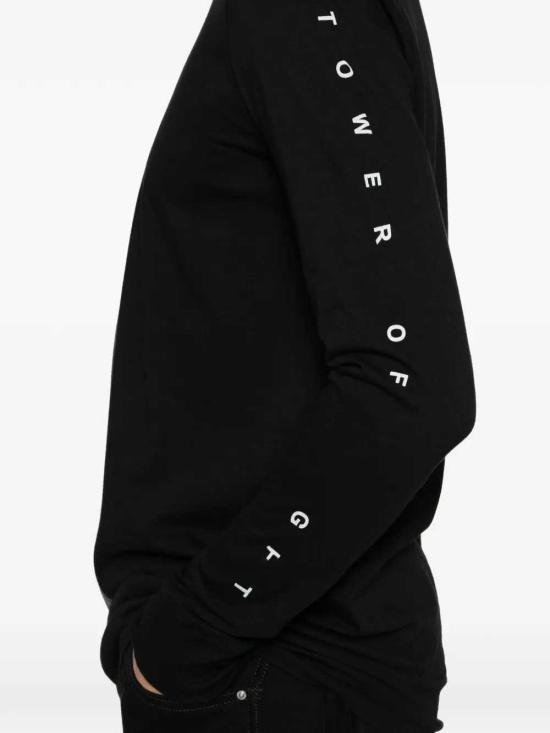 26FW 다크쉐도우 긴팔 티셔츠 DU02F6265RNEP8 0911 BLACK MILK - DRKSHDW