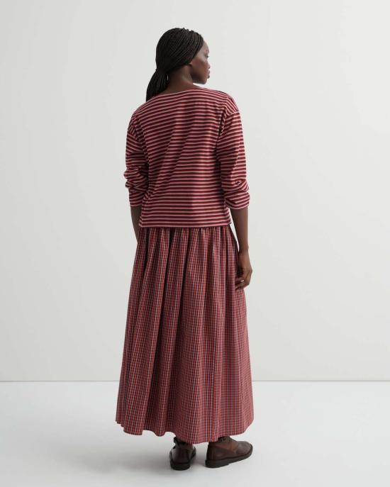  코우토우 블라우스 제이미 탑 스택 스트라이프 - KOWTOW