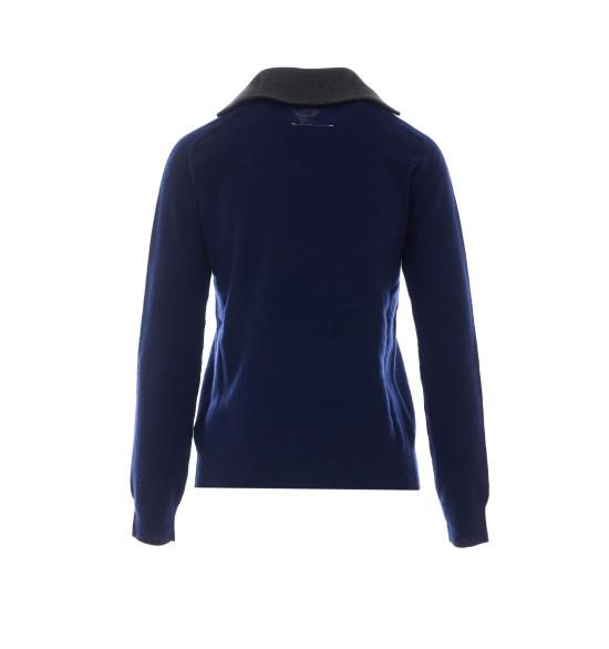 26FW MM6 메종마르지엘라 스웨터 S62HA0109 M13343962 BLUE - MM6 MAISON MARGIELA