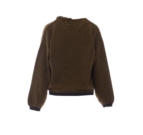 26FW MM6 메종마르지엘라 스웨터 S52HL0062 M13283727S GREEN - MM6 MAISON MARGIELA