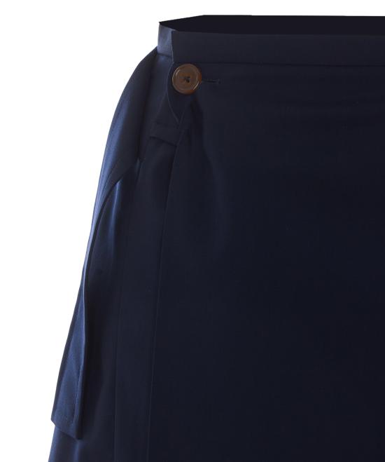 26FW 비비안웨스트우드 미디 스커트 1F020004 W01IOK410 BLUE - VIVIENNE WESTWOOD