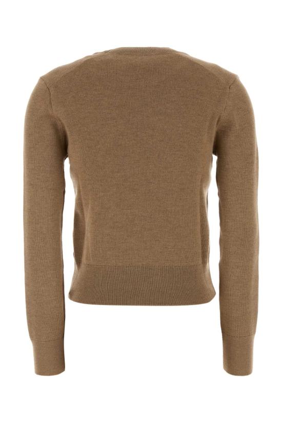 26FW 아미 ADC 자수 크루넥 스웨터 FKS826001 A335 CAMEL - AMI