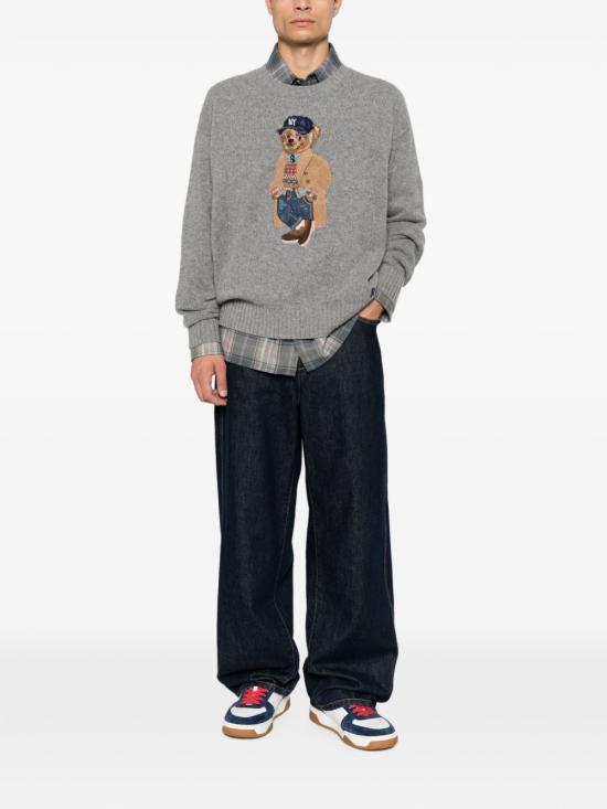 26FW 폴로 랄프로렌 스웨터 710B28590 001 GREY - POLO RALPH LAUREN