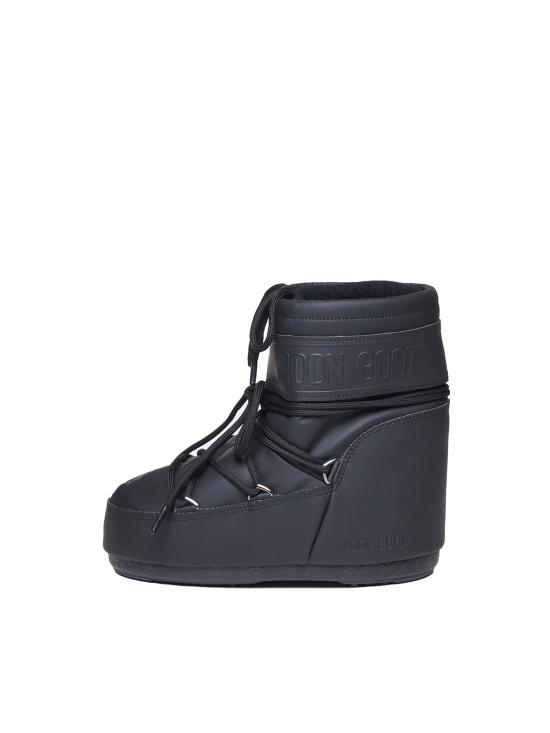 26FW 문부츠 아이콘 나일론 로우 부츠 80D1409380 N001 BLACK - MOON BOOT