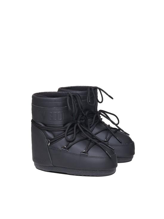 26FW 문부츠 아이콘 나일론 로우 부츠 80D1409380 N001 BLACK - MOON BOOT