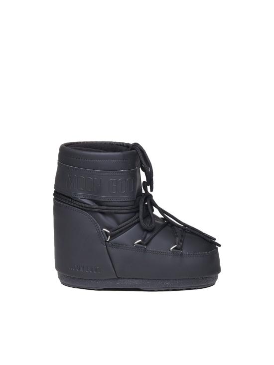 26FW 문부츠 아이콘 나일론 로우 부츠 80D1409380 N001 BLACK - MOON BOOT