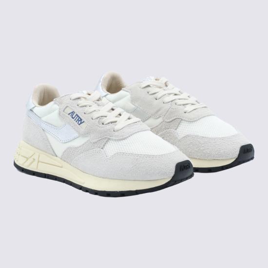 26FW 오트리 릴윈드 스니커즈 WWLW YD02 SAND WHITE SILVER DOM - AUTRY