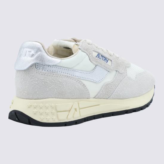 26FW 오트리 릴윈드 스니커즈 WWLW YD02 SAND WHITE SILVER DOM - AUTRY