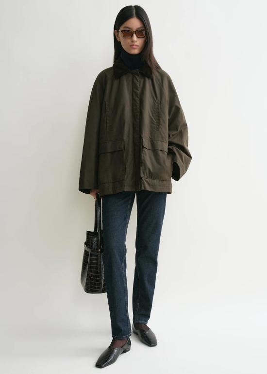  토템 코트 01a03d6a ee82 7040 bb5e 8bdf9e5aa446 GREEN - TOTEME