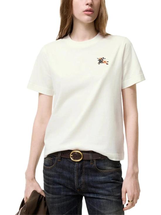  버버리 탑 01a03d69 4b9d 781e a485 98a689b21115 WHITE - BURBERRY