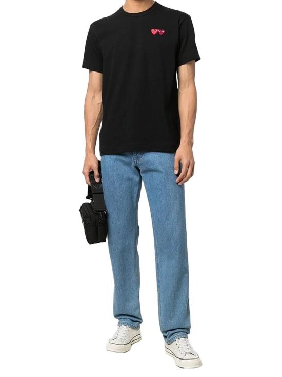  꼼데가르송 폴로 티셔츠 01a03d69 5a6e 767d b298 b9be569237c0 BLACK - COMME DES GARCONS