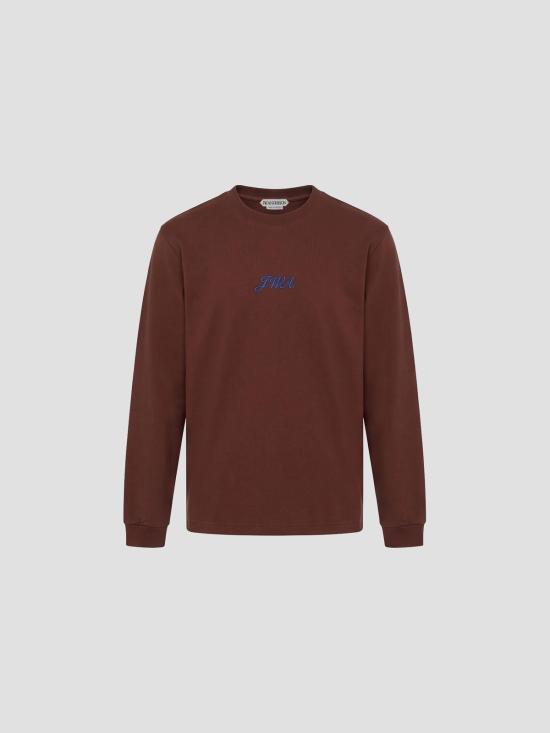 26FW JW앤더슨 반팔 티셔츠 JT0377PG1937 489 PLUM