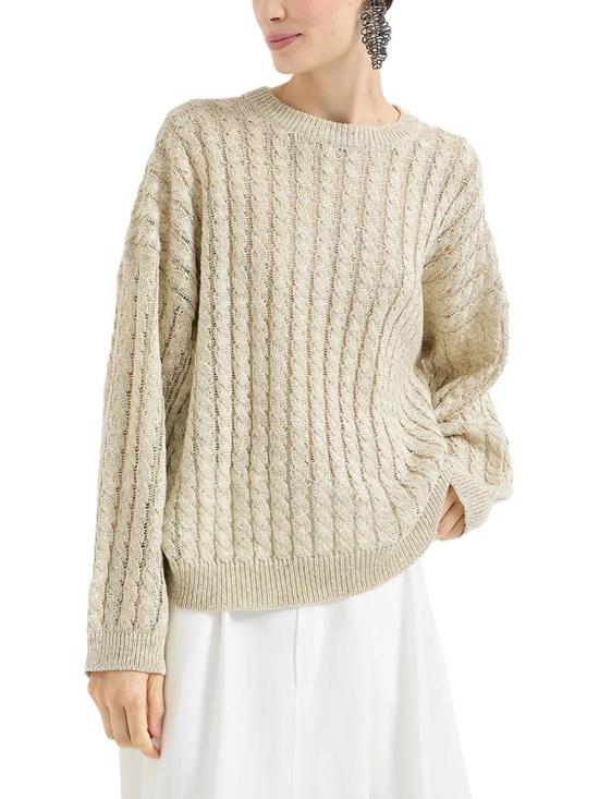  브루넬로 쿠치넬리 스웨터 01a03d69 21e6 74e4 9bd0 c3d1c1d5e2a3 BEIGE - BRUNELLO CUCINELLI