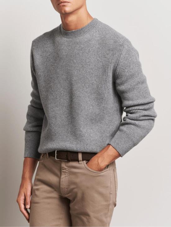  에르메네질도제냐 스웨터 01a03d6b 5d35 7221 b159 143553248731 GRAY - ERMENEGILDO ZEGNA
