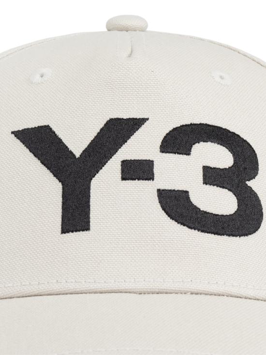  와이쓰리 모자 Y3 클래식 로고 야구  화이트 - Y-3