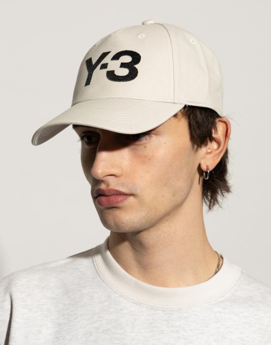  와이쓰리 모자 Y3 클래식 로고 야구  화이트 - Y-3