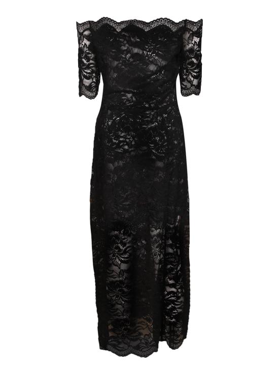 27FW 파코라반 원피스 26AJRO106 PA0170 P001 Black - PACO RABANNE