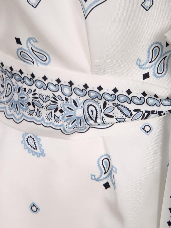 27FW 살바토레 페라가모 원피스 796420 321306 CAF White - SALVATORE FERRAGAMO
