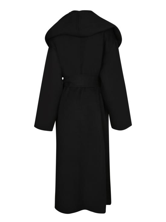 27FW 토템 코트 264WRO0376 FB0006 001 Black - TOTEME