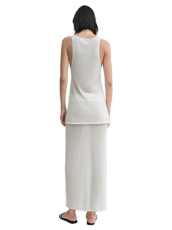  토템 민소매 티셔츠 01a03d6b 6121 71b9 9346 8a9d19aef88b WHITE - TOTEME