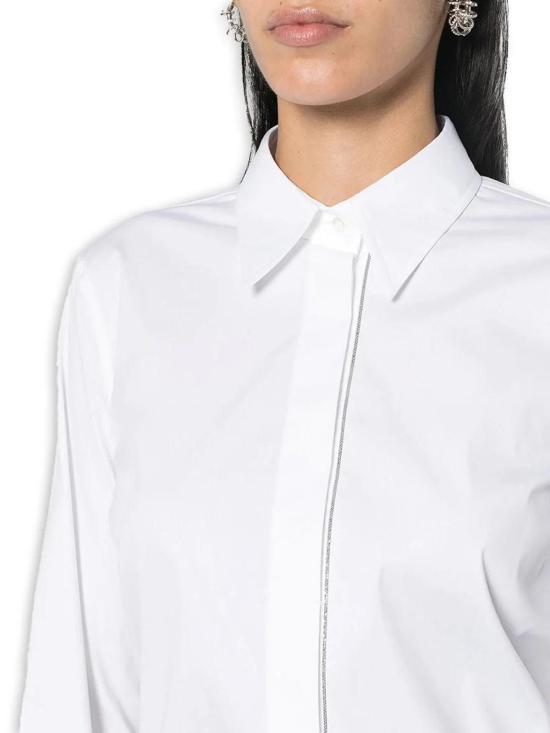  브루넬로 쿠치넬리 셔츠 01a0a4b4 cdf6 78b4 9bb6 91958f6ed0c1 WHITE - BRUNELLO CUCINELLI