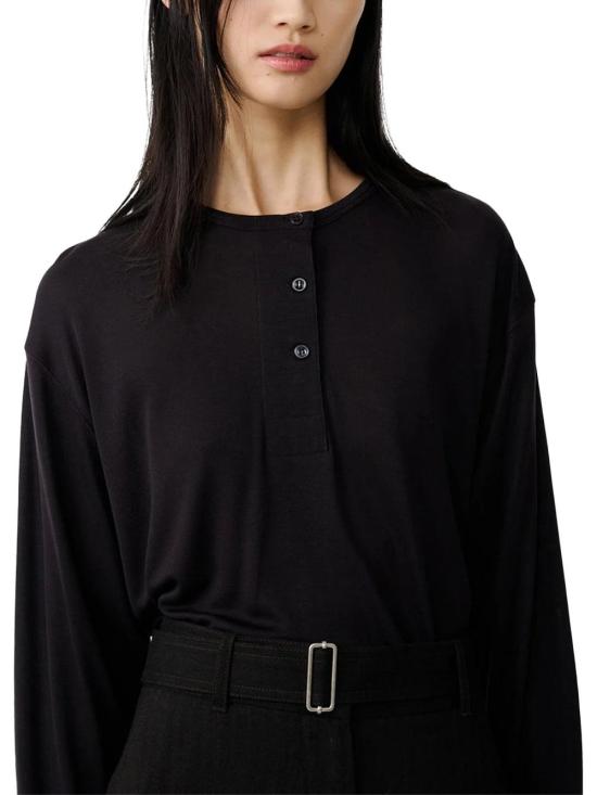26SS 스튜디오 니콜슨 셔츠 01a03d69 a8c8 702b 9dfb 084ec6c44040 BLACK - STUDIO NICHOLSON