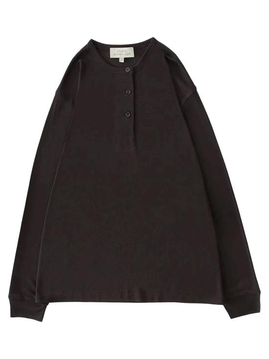 26SS 스튜디오 니콜슨 셔츠 01a03d69 a8c8 702b 9dfb 084ec6c44040 BLACK