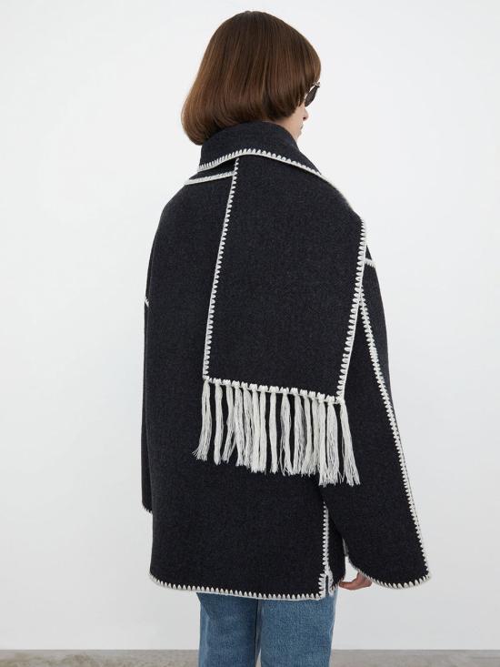  토템 자켓 01a03d6a 7c92 707b 9476 1ce6ad266563 BLACK - TOTEME