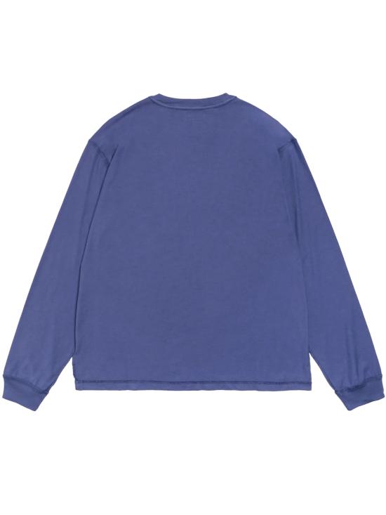 26FW 스투시 긴팔 티셔츠 1140333 2672 VINTAGE NAVY - STUSSY