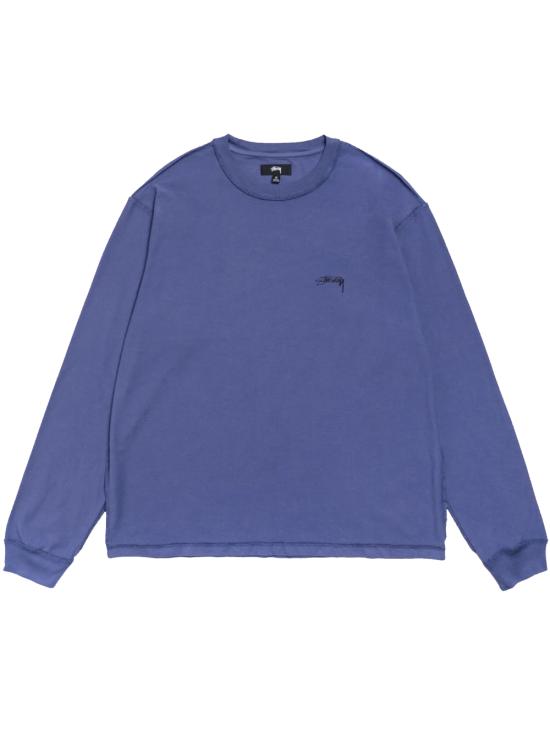 26FW 스투시 긴팔 티셔츠 1140333 2672 VINTAGE NAVY