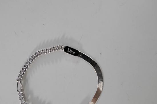 26FW 디올 브레이슬릿 B3440HOMST D990 Argento - DIOR